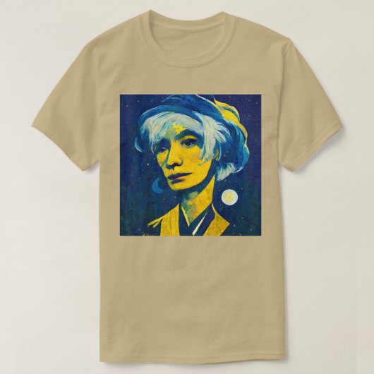 Pop Art Sterrennacht Andy T-Shirt Copy (Design voorkant)