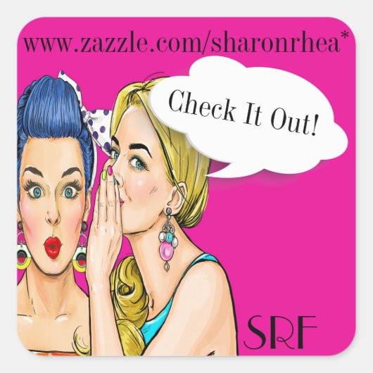 Pop Art Stickers (Voorkant)