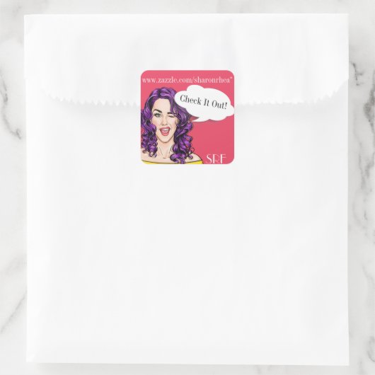 Pop Art Stickers Herzien (Tas)