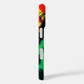 Pop art stijl groene vrouw. Case-Mate iPhone case (Achterkant / Rechts)