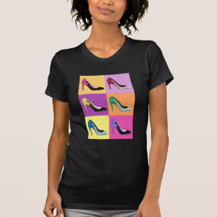 Pop Art Stiletto-pomp / hoog niveau T-shirt