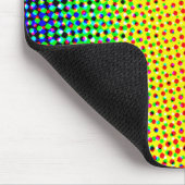 Pop Art Stippen Regenboog Helder Kleurrijk Gay Pri Muismat (Hoek)