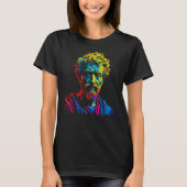Pop Art Stoic Marcus Aurelius Stoicism T-shirt (Voorkant)