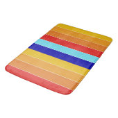 Pop Art Stripes Bermuda Badmat (Gekanteld)
