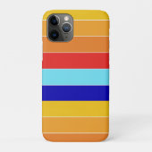 Pop Art Stripes Bermuda Case-Mate iPhone Case (Achterkant)