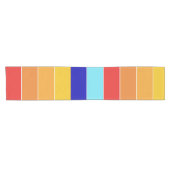 Pop Art Stripes Bermuda Korte Tafelloper (Horizontaal)