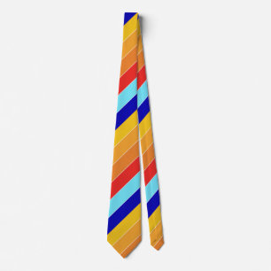 Pop Art Stripes Bermuda Stropdas