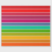 Pop Art Stripes Cadeaupapier (Vlak)