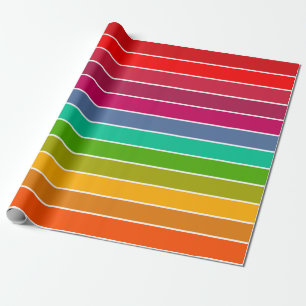 Pop Art Stripes Cadeaupapier