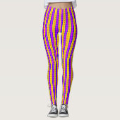 Pop Art Stripes Leggings (Voorkant)