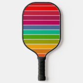 Pop Art Stripes Pickleball Paddle (Voorkant)