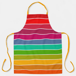 Pop Art Stripes Schort