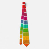 Pop Art Stripes Stropdas (Achterkant)