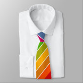 Pop Art Stripes Stropdas (Gebonden)