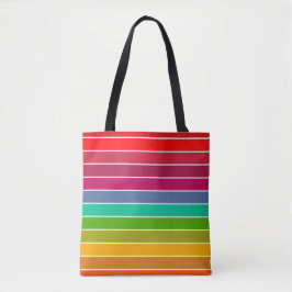 Pop Art Stripes Tote Bag