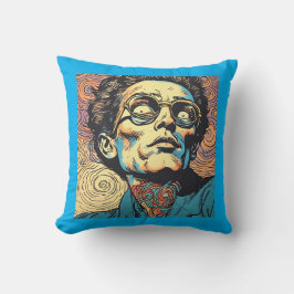 Pop Art Stripfiguur Psychedelische Kussen