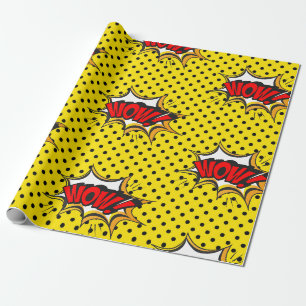 Pop Art Stripverhaal Cadeaupapier