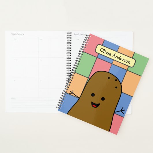 Pop Art Style Aardappel Custom Planner (Display)