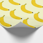 POP ART STYLE BANANAS PATTERN CADEAUPAPIER (Hoek)