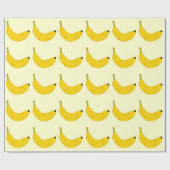 POP ART STYLE BANANAS PATTERN CADEAUPAPIER (Vlak)