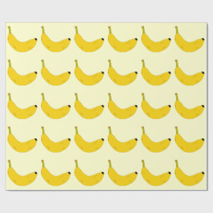 POP ART STYLE BANANAS PATTERN CADEAUPAPIER