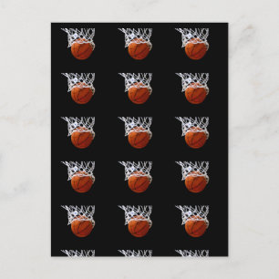Pop Art Style Basketbal Briefkaarten