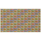 Pop Art Style Potato Tafelkleed (Voorkant (Horizontaal))