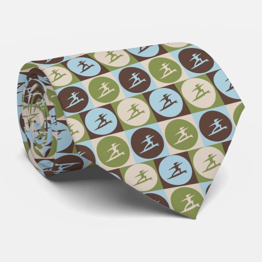 Pop Art Surfing Stropdas (Opgerold)