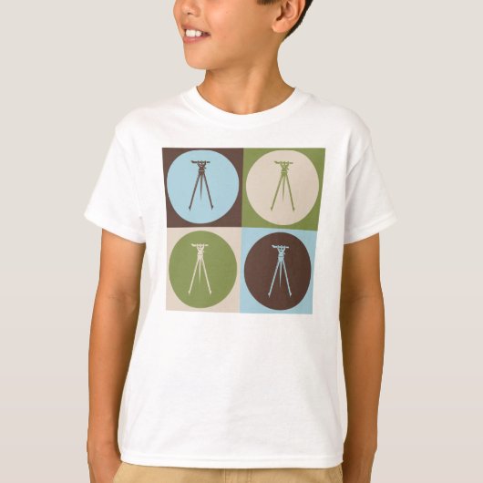 Pop Art Survey T-shirt (Voorkant)
