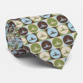 Pop Art Swimming Stropdas (Opgerold)