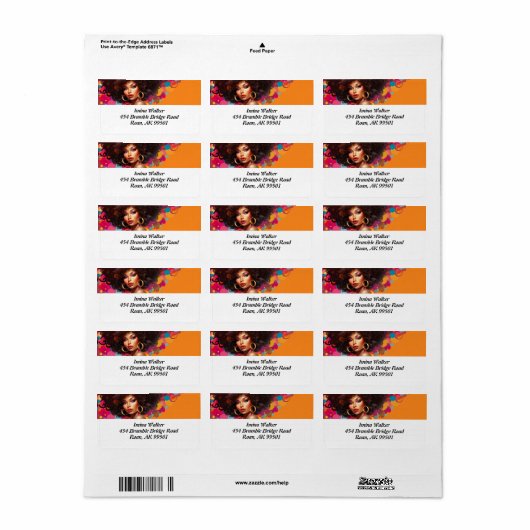 Pop Art Symphony: Diva-ish Delights Label (Full Sheet)