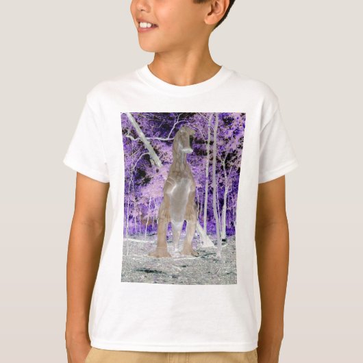 Pop Art T-Rex Dinosaur T-shirt (Voorkant)