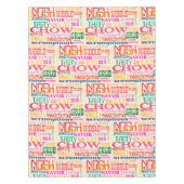 POP ART TABEL CLOTH TAFELKLEED (Voorkant)