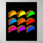 Pop Art Taco Poster (Voorkant)