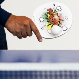 Pop Art Tafeltennisbatje