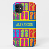 Pop Art Teenslippers Case-Mate iPhone Case (Achterkant)