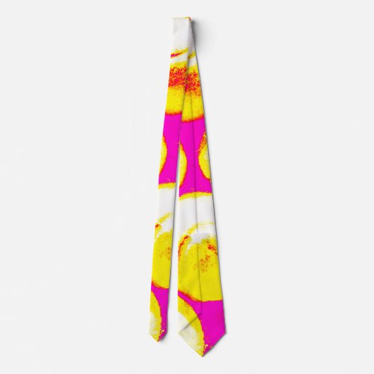 Pop Art Tennis Balls Stropdas (Achterkant)