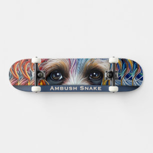 Pop Art Terrier Custom Ambush Snake Persoonlijk Skateboard