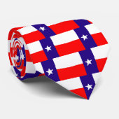 Pop Art Texaanse Staatsvlag Stropdas (Opgerold)