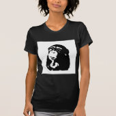 Pop Art Thinking Chimpanzee T-shirt (Voorkant)