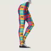 Pop Art Tigers Leggings (Rechts)