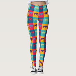 Pop Art Tigers Leggings