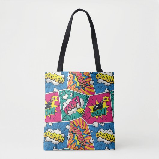 Pop Art Tote Bag (Voorkant)