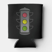 Pop Art Traffic Light Blikjeskoeler (Voorkant)