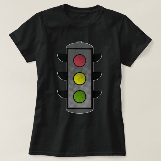 Pop Art Traffic Light T-shirt (Design voorkant)