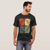 Pop Art Trombonist Gift Trombone T-shirt (Voorkant volledig)