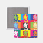 Pop Art Trump Magneet (Voorkant / Achterkant)