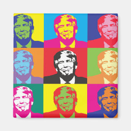 Pop Art Trump Magneet