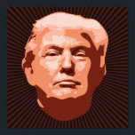 Pop Art Trump Poster<br><div class="desc">Pop Art Trump Uw muren zijn een weerspiegeling van uw persoonlijkheid, zodat laten zij met uw favoriete citaten, kunst, of design spreken die op onze douane posters worden gedrukt! Kies uit maximaal vijf unieke papiertypen van hoge kwaliteit om aan uw creatieve of zakelijke behoeften te voldoen. Al deze opties bieden...</div>