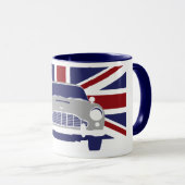 POP ART UNION JACK DB5 AUTO MOK (Voorkant rechts)